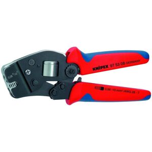 KNIPEX 7-1/2 in. Crimping Pliers with Self Adjusting