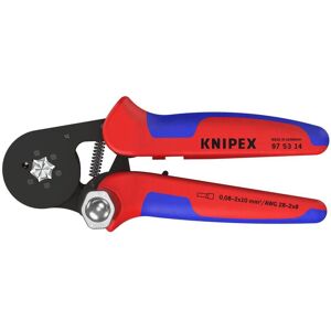 KNIPEX 7-1/4 in. Self-Adjusting Crimping Pliers for End Sleeves