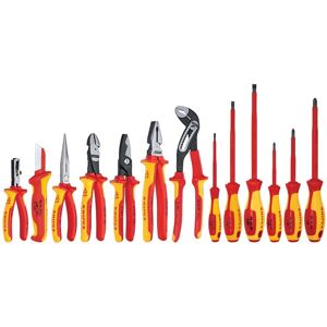 KNIPEX 13-Piece Electrician's 1000-Volt Insulated Tool Set in Tool Roll