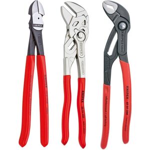 KNIPEX 10 in. Mixed Pliers Set (3-Piece)