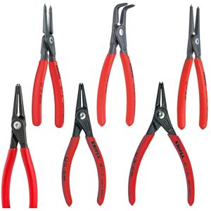 KNIPEX Snap Ring Pliers Set in Foam Tray (6-Piece)