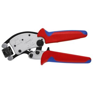 KNIPEX 8 in.  Twistor T Self-Adjusting Crimping Pliers for Wire Ferrules