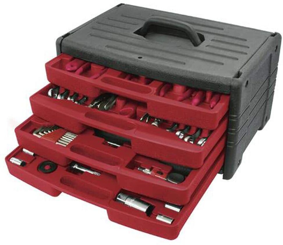 KING 4-Drawer Tool Chest with Complete Combination Tool Set (99-Piece)