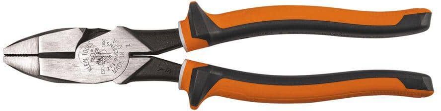 Klein Tools Insulated Pliers, Slim Handle Side Cutters, 9-Inch