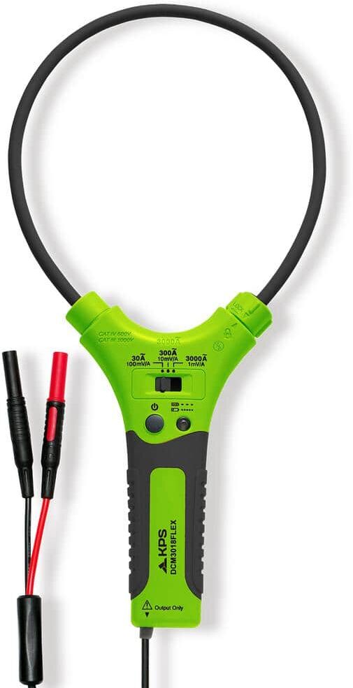 KPS Digital Flexible AC Clamp Meter Current 3000 Amp Coil 18 In. Accesory