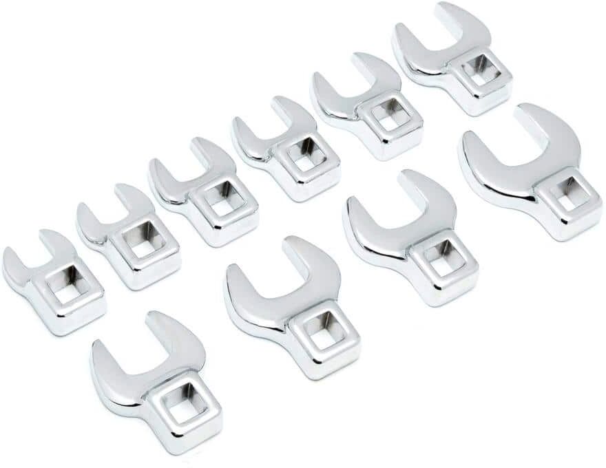 GEARWRENCH Metric Crowfoot Wrench Set (10-Piece)