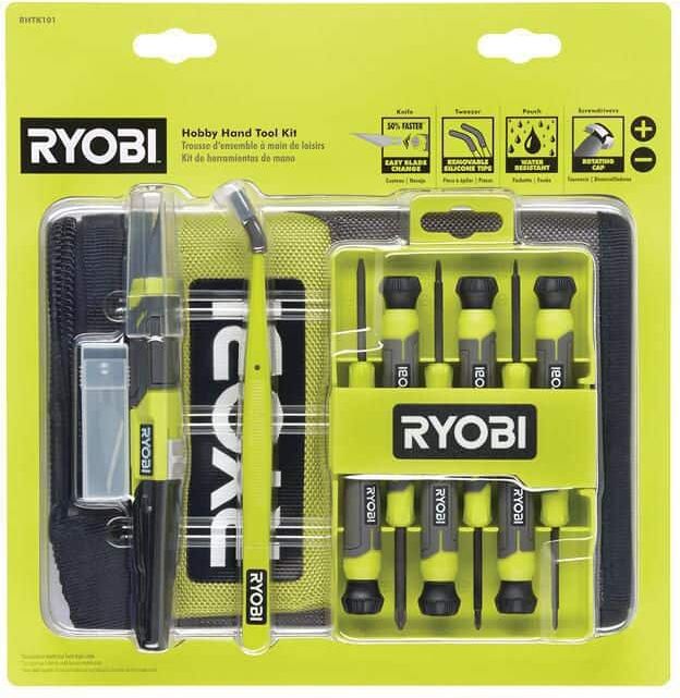 RYOBI Hobby Hand Tool Kit