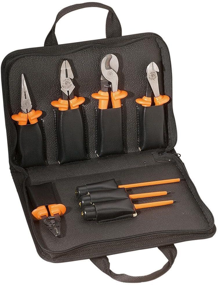 Klein Tools Basic 1000V Insulated Tool Set, 1000-Volt, 8-Piece