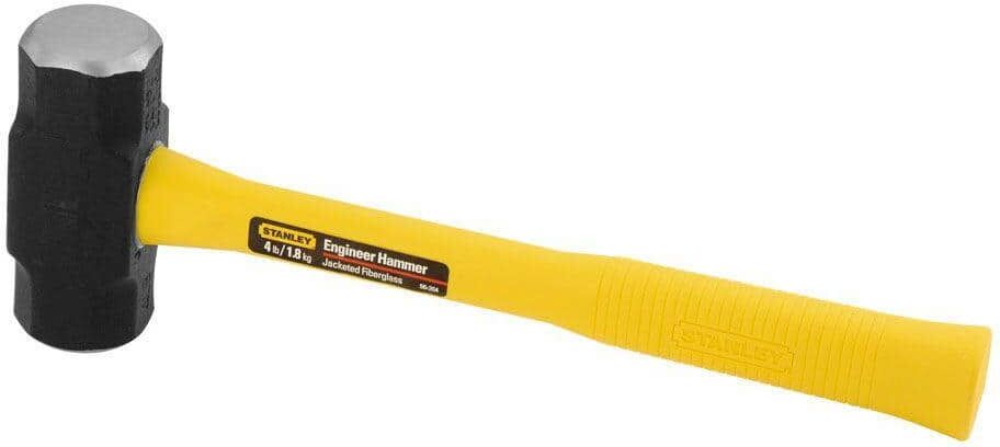 Stanley 4 lbs. Fiberglass Engineer Hammer