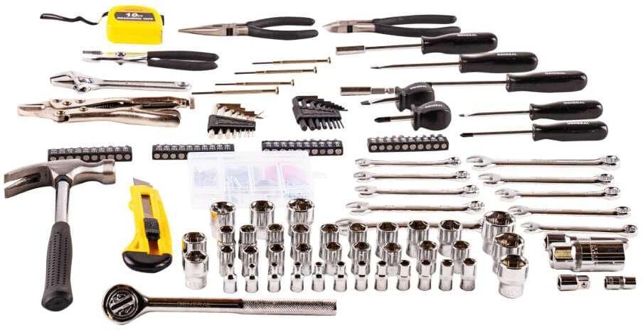 General Tools Home and Automotive Repair Tool Set (130-Piece)