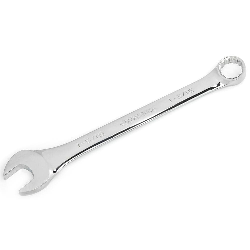 Husky 1-5/16 in. 12-Point SAE Full Polish Combination Wrench