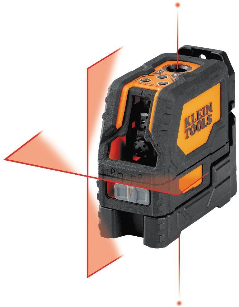 Klein Tools Laser Level, Self-Leveling Red Cross-Line Level and Red Plumb Spot (93LCLS)