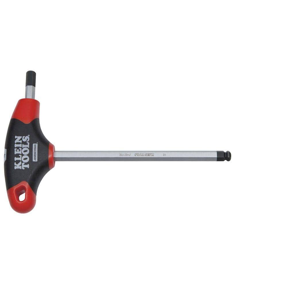 Klein Tools 1/2 in. Ball-End Journeyman T-Handle Hex Key 6 in.