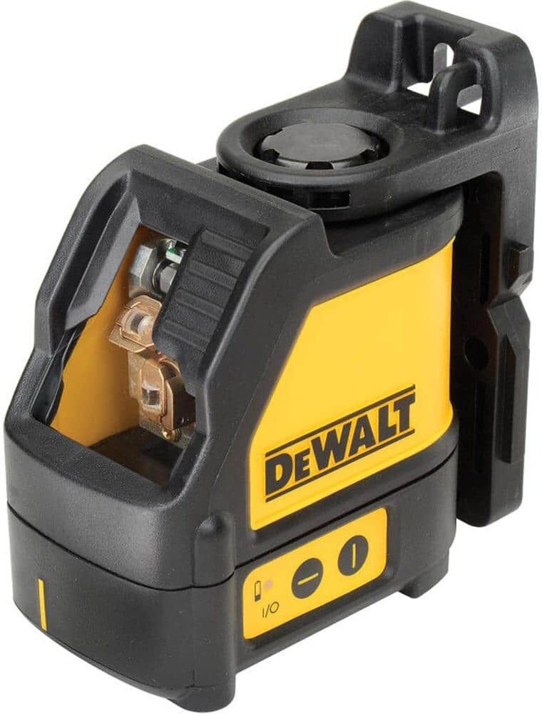 DeWalt 165 ft. Red Self-Leveling Cross-Line Laser Level with (3) AA Batteries & Case