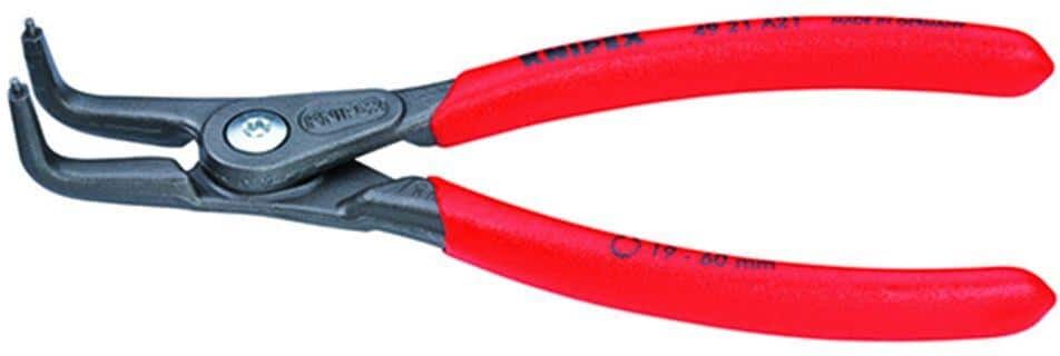 KNIPEX 5-1/4 in. 90 Degree Angled External Precision Circlip Pliers