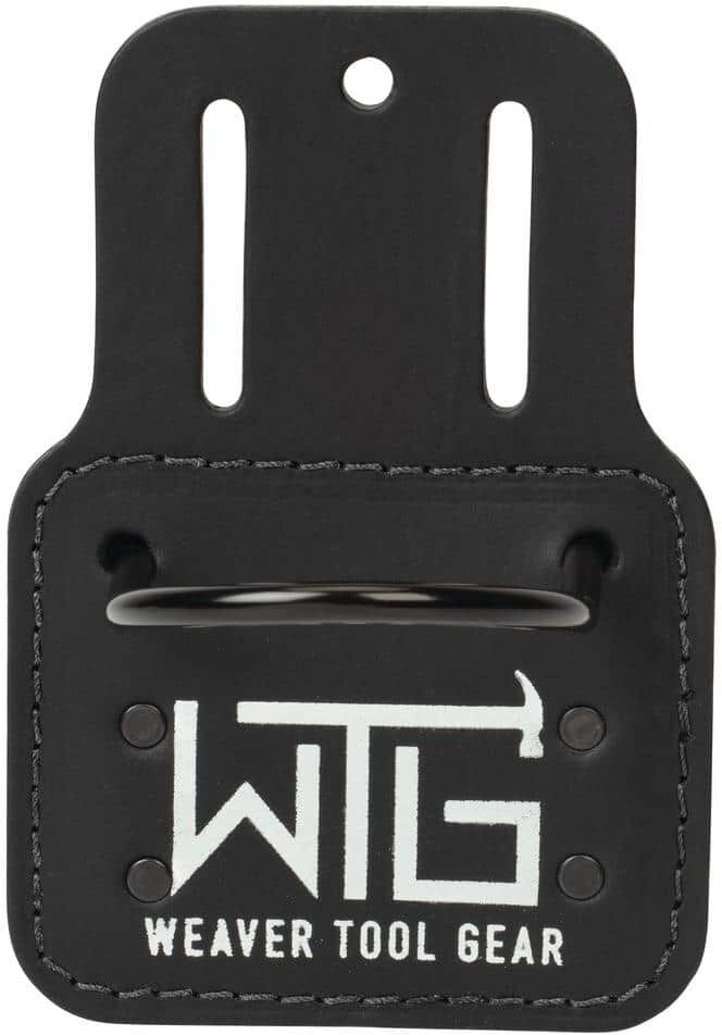 Weaver Tool Gear 2 in. Tool Belt Hammer Holder Leather Black