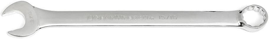 GEARWRENCH 15/16 in. 12-Point SAE Long Pattern Combination Wrench