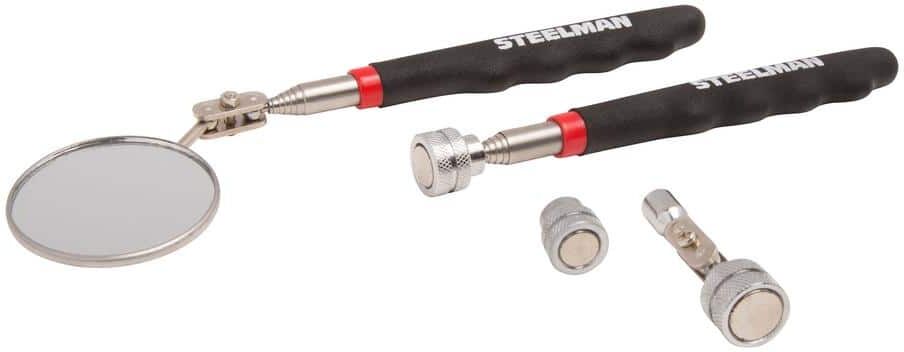 Steelman 4-Piece Magnet and Inspection Tool Kit