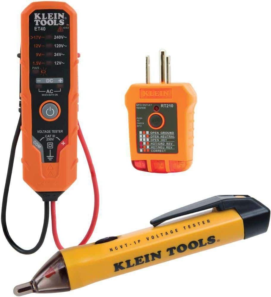 Klein Tools Voltage Tester Set, 3-Piece