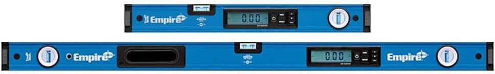 Empire 24 in. True Blue Digital Box Level with Case with 48 in. True Blue Digital Box Level with Case