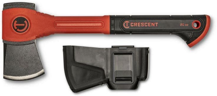 Crescent 14 in. Fiberglass Handled Camper's Hatchet, 20 oz., with Sheath