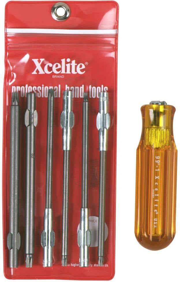 Xcelite Torx Screwdriver Blade Kit (7-Piece)