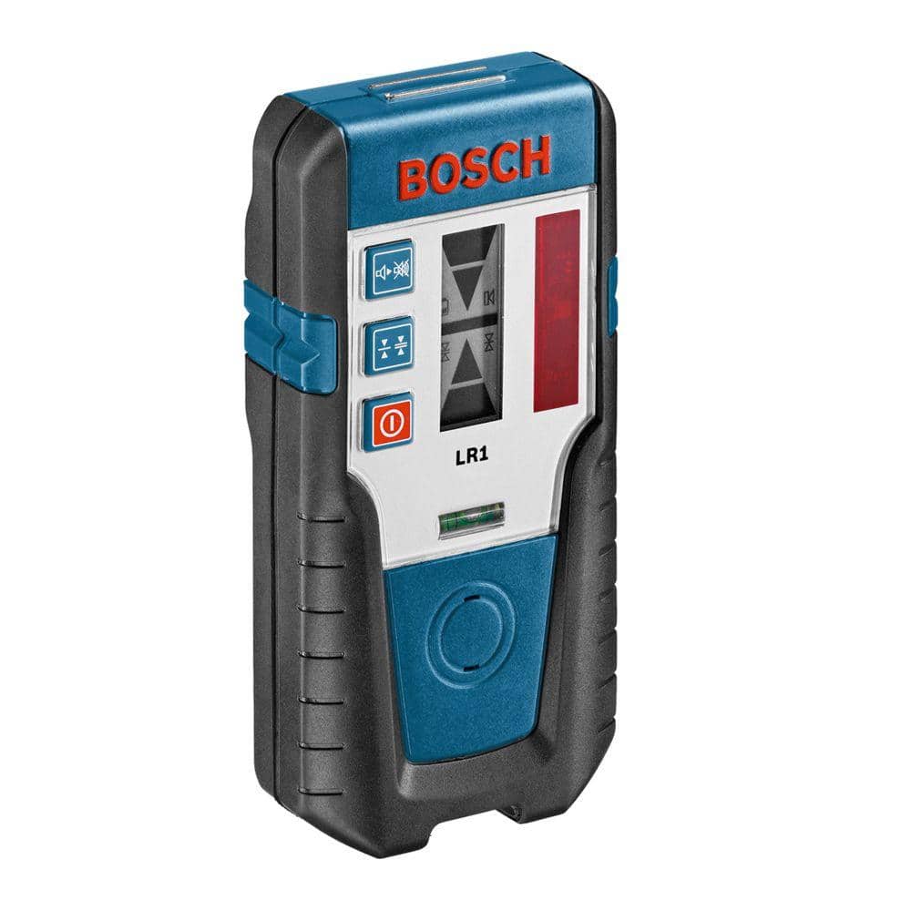 Bosch 650 ft. Line Laser Level Receiver for Red Beam Rotary Laser Tools with Built-In Heavy Duty Magnets and LCD Display