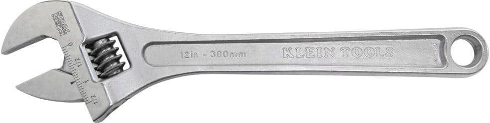 Klein Tools 1-1/2 in. Extra Capacity Adjustable Wrench