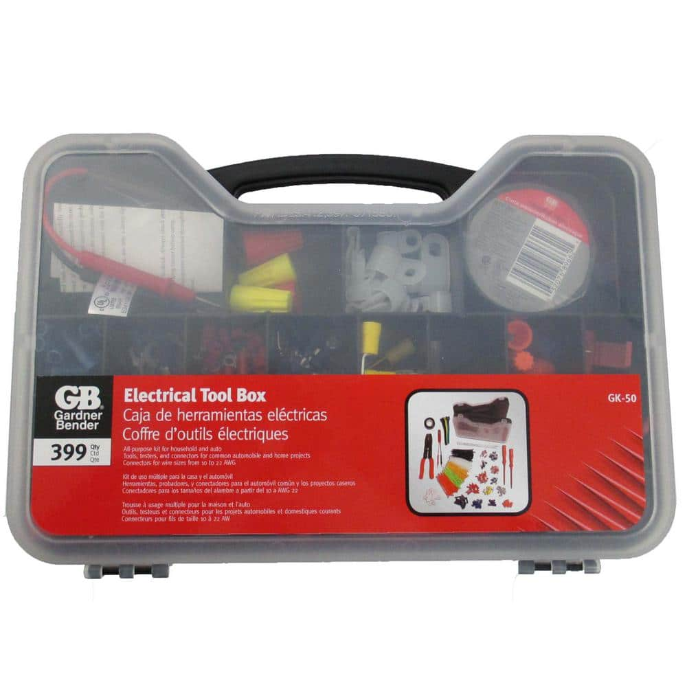 Gardner Bender DIY Electrical Tool Box (399-Piece)