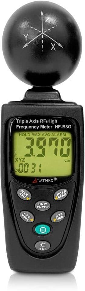 LATNEX HF-B3G Triple Axis RF/High Frequency Meter