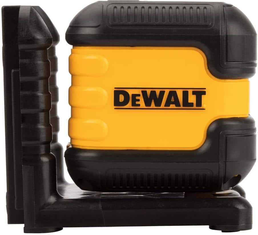 DeWalt 40 ft. Red Self-Leveling Cross Line Laser Level with (2) AA Batteries & Case