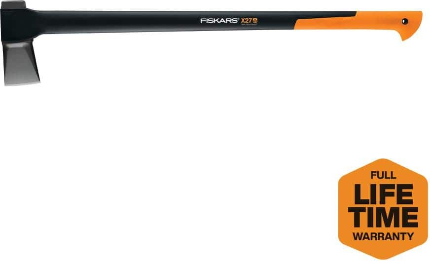 Fiskars X27 6.3 lb. Super Splitting Axe with 36 in. Shock-absorbing Handle