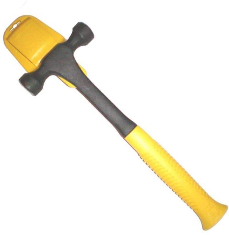 JC Hammer 16 oz. Magnetic Double Head Hammer with Mini Holster