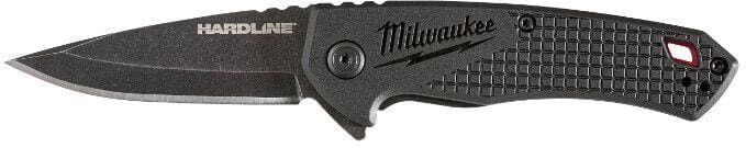 Milwaukee 2.5 in. Hardline D2 Steel Smooth Blade Pocket Folding Knife