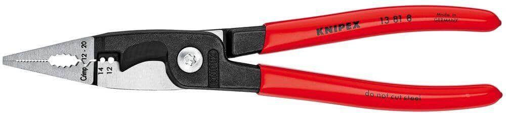 KNIPEX 8 in. Electrical Installation Pliers