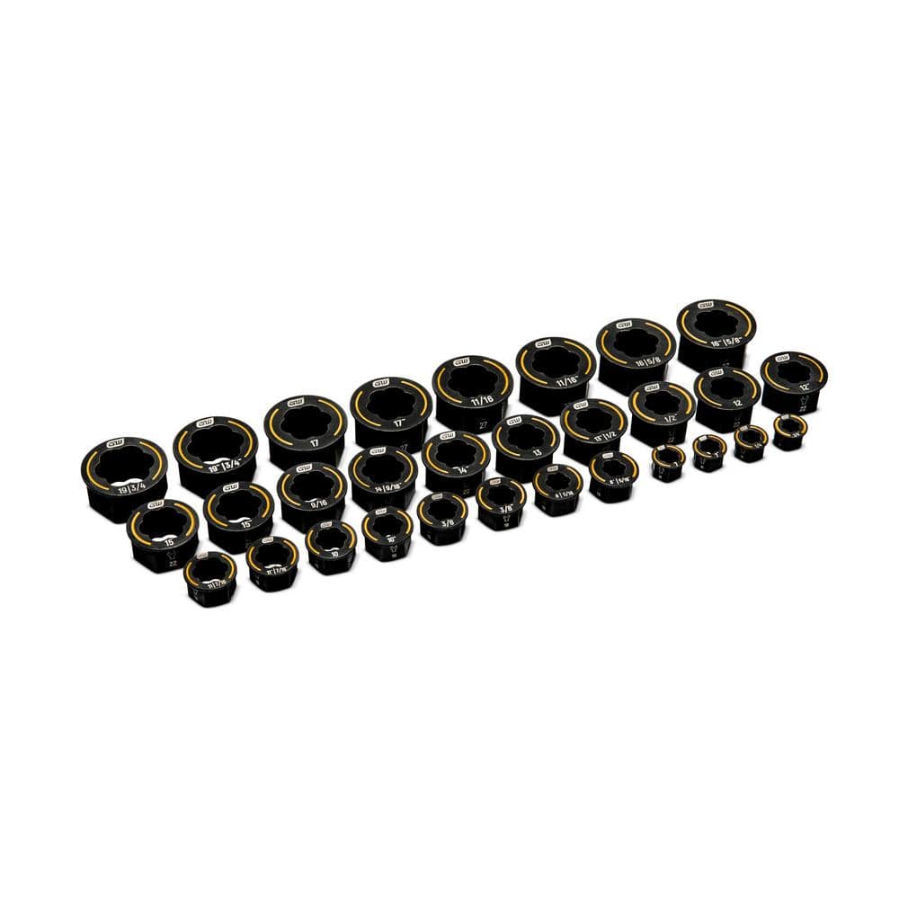 GEARWRENCH Bolt Biter SAE/Metric Wrench Insert Set (30-Piece)