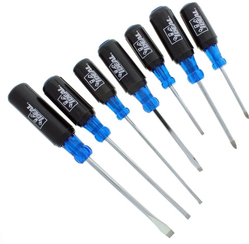 IDEAL 7-Piece Cushion Grip Screwdriver Set