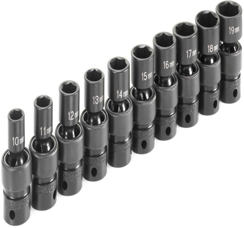 GP 3/8 in. Drive Universal Metric Set (10-Piece)