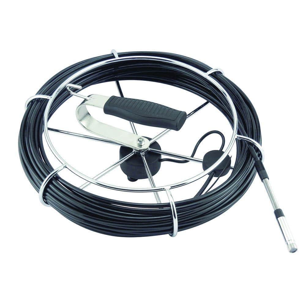 General Tools Pipe, Duct, HVAC Probe and Reel for DCS600 Inspection Camera Series with 65 ft x 0.4 in. Dia Probe