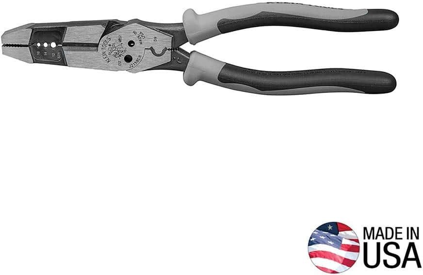 Klein Tools 8 in. Hybrid Pliers with Crimper