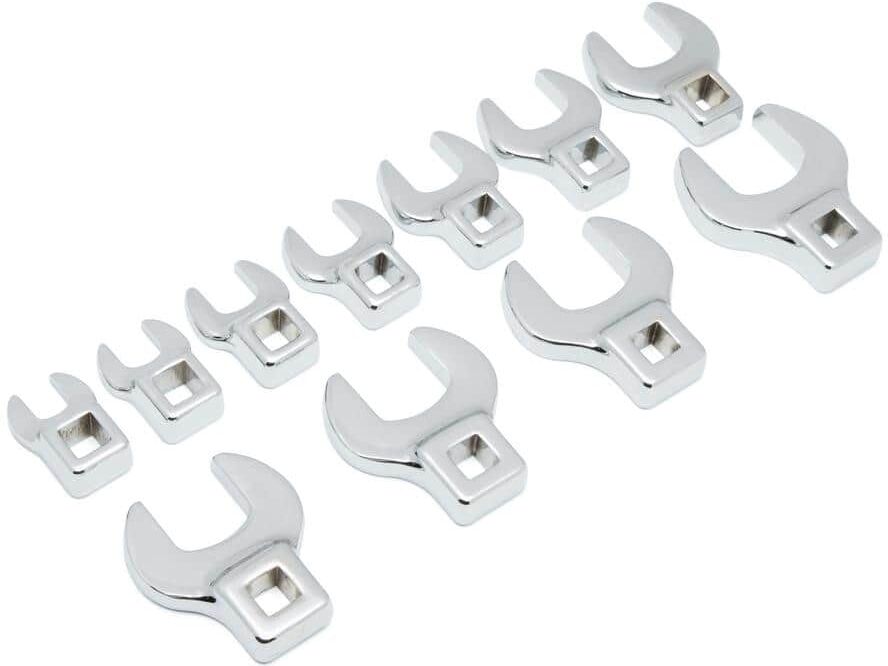 GEARWRENCH SAE Crowfoot Wrench Set (11-Piece)