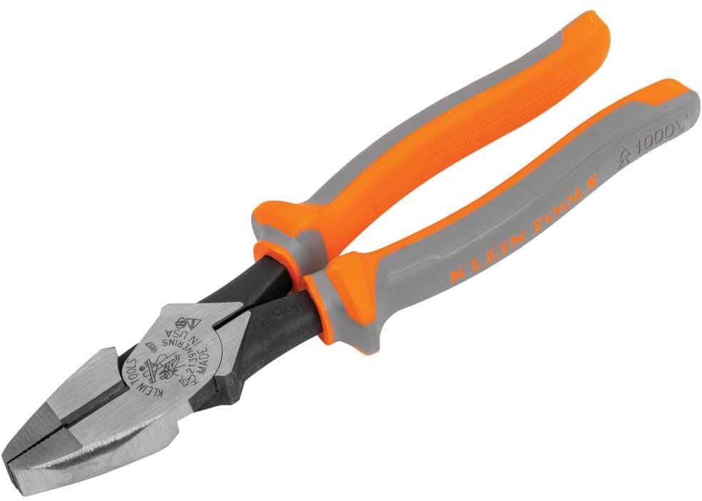 Klein Tools 9 in. Insulated Pliers, Side Cutters