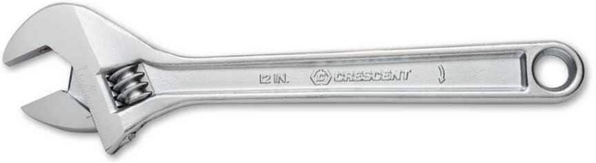 Crescent 12 in. Chrome Adjustable Wrench