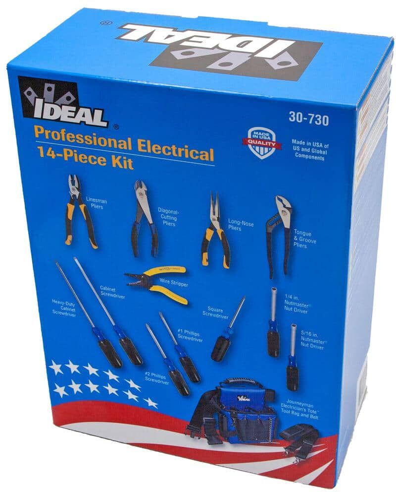 IDEAL 14-Piece Professional Electrical Tool Kit