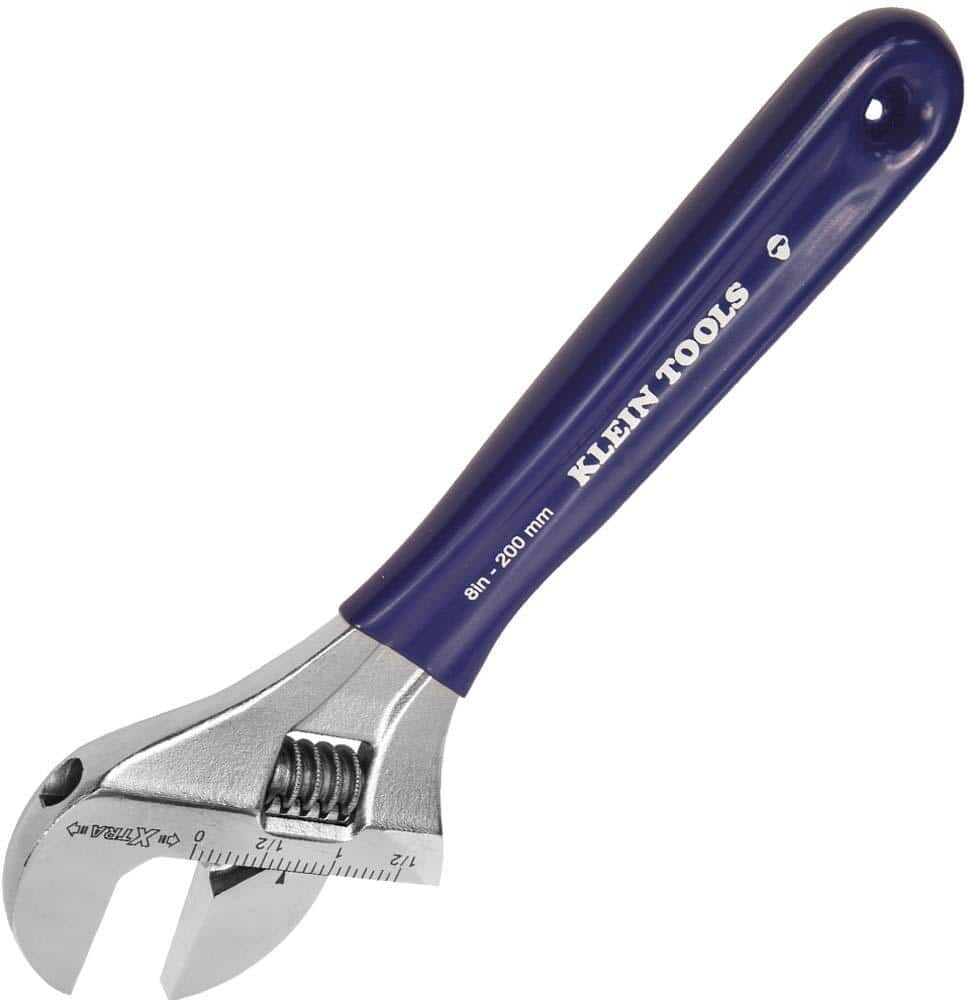 Klein Tools 1-1/2 in. Extra Wide Jaw Adjustable Wrench