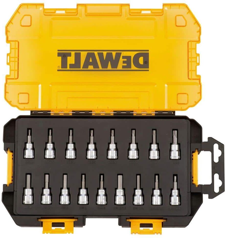 DeWalt 3/8 in. Drive Bit Socket Set with Case (17-Piece)