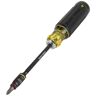 Klein Tools 14-In-1 HVAC Adjustable-Length Screwdriver with Flip Socket