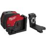 Milwaukee M12 125 ft. 12-Volt Cordless Green Cross Line and Plumb Points Laser Level with 360° Quick Connect Laser Mount