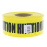 IDEAL 3 in. x 1,000 ft. Barricade Tape Caution High Voltage, Yellow