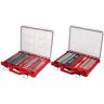 Milwaukee 3/8 in. 1/4 in. and 1/2 in. Drive SAE/Metric Ratchet and Socket Mechanics Tool Set with Packout Case (153-Piece)